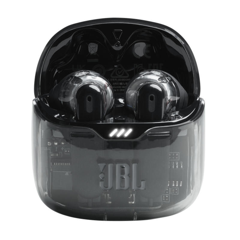 JBL Tune Flex True wireless Noise Cancelling earbuds Ghost Edition, Black